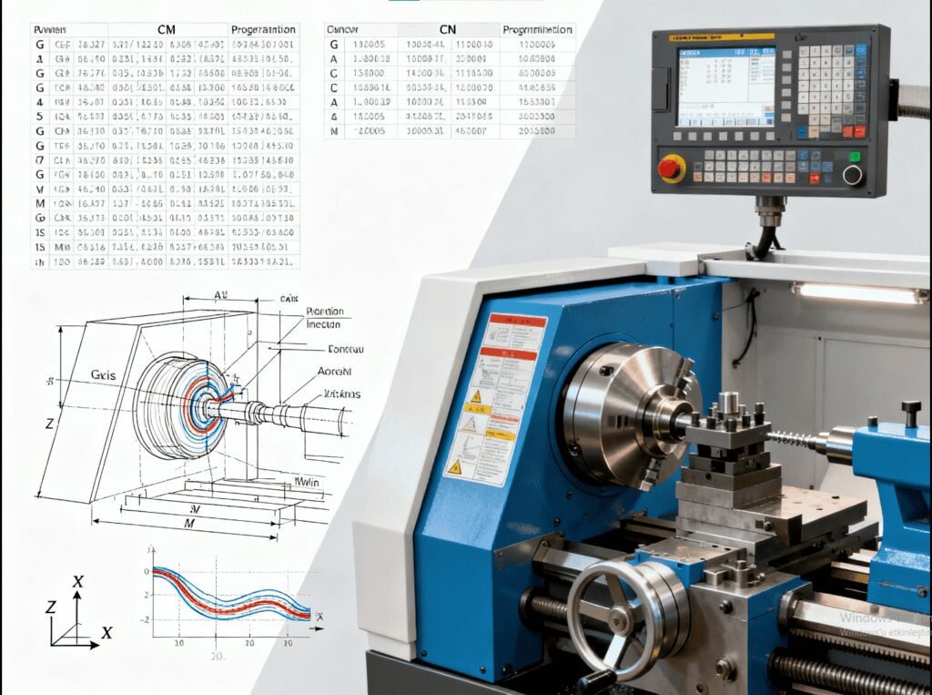 CNC TORNA PROGRAMLAMA NEDİR? G VE M KODLARI TEMELLERİ